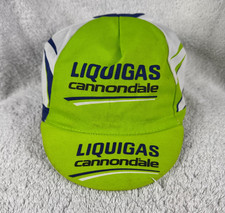 Cappello Cannondale LIquigas Pro Cycling Team Uomo Bici da Strada Castelli Racing Elasticizzato