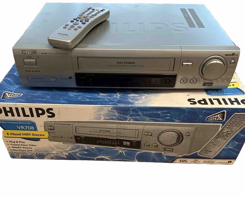 Philips vr708 lettore vhs - philips,