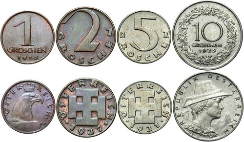 Austria lotto set - -, monete