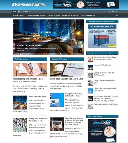 Sito web consigli marketing