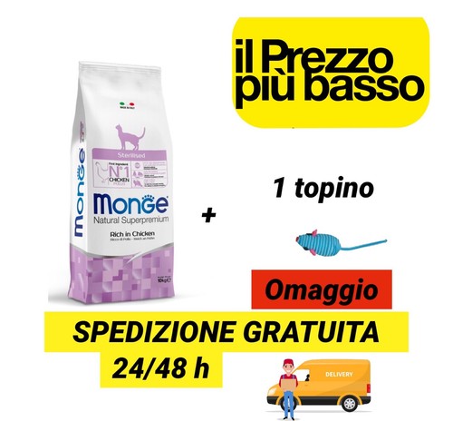 Monge adult sterilized - monge, gatto