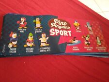 PERSONAGGI PINO PINGUINO SPORT - PREGEL serie completa 