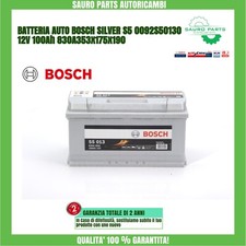 BATTERIA PER AUTO BOSCH S5 100