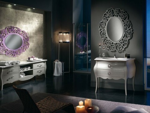 Mobile bagno arredo laccato - mobile,