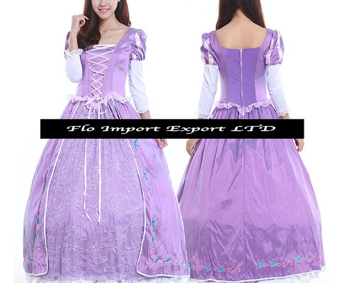 Rapunzel vestito carnevale - vestito,