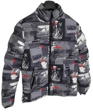 Giacca imbottita multicolore