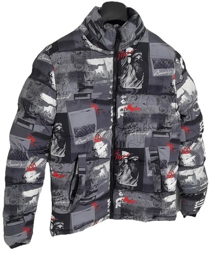 Giacca imbottita multicolore
