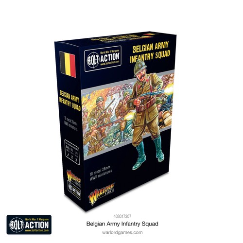 Belgian army infantry squad - army,