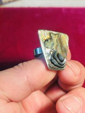 Anello abalone in argento