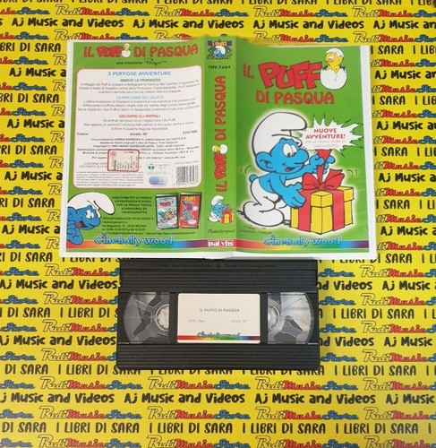 Vhs film puffo pasqua - vhs, di