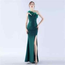Vestito Abito Elegante Lungo
