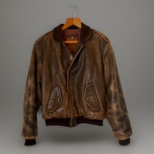Giubbotto bomber pelle - , vintage