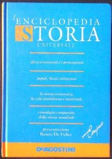 L'ENCICLOPEDIA DELLA STORIA UNIVERSALE AA.VV. DEAGOSTINI 1999  RILEGATO