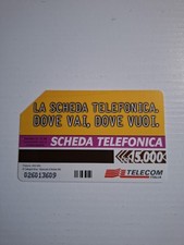 Scheda Telefonica 5.000 LIRE