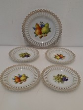 Servizio da dolce traforato Bavaria Schumann con frutta – 5 pezzi