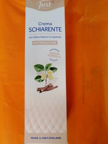Crema schiarente just - crema,