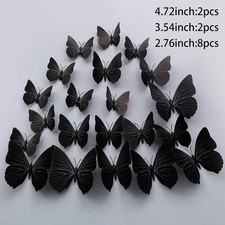12 pezzi 3D adesivi  farfalla