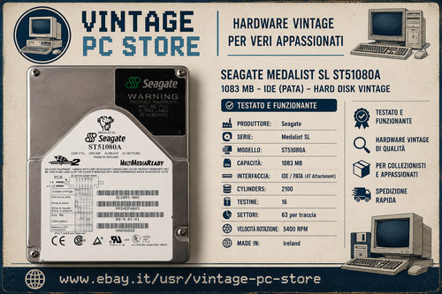 Seagate medalist st51080a - medalist, sl
