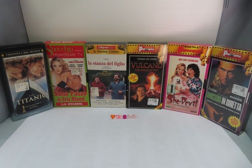 Film vhs10 pezzi - pezzi, i