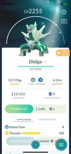 Pokemon dialga lucente - pokemon,