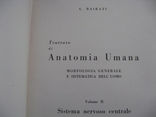 Trattato anatomia umana - trattato,