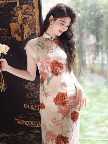 Elegante abito cinese - , qipao
