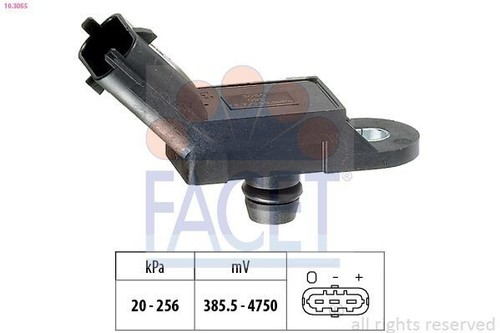 Sensore pressione aria fiat - sensore,