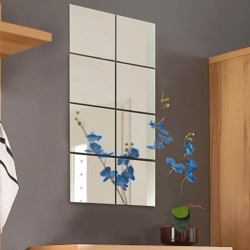 Set specchi quadrati mosaico - 8,