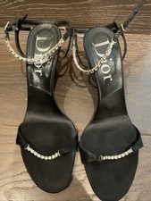 Christian Dior sandalo nero in