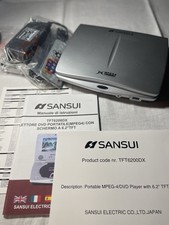 Sansui portable mpeg dvd - portable,