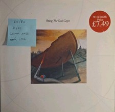 Sting The Soul Cages Vinyl Record EX/EX 396 405-1 1991