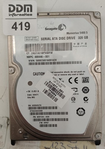 Pcb per seagate st9320320as - pcb,