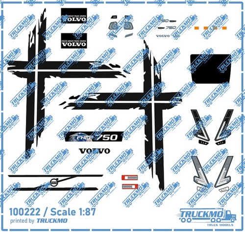 Decalcomanie truckmo volvo - decalcomanie,