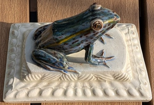 Antica rana maiolica - , francese