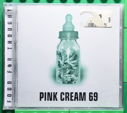 Pink cream food - pink, for