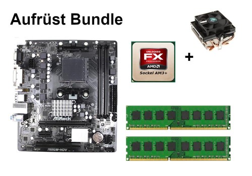 Bundle asrock 760gm hdv - bundle, +