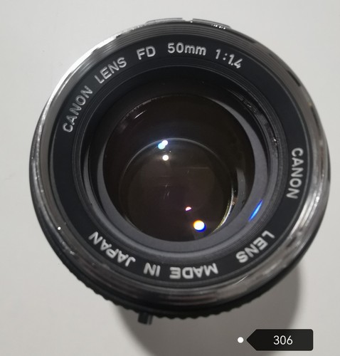 Obiettivo canon lens 50mm - obiettivo,