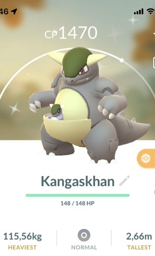Shiny kangaskhan pokemon - shiny, gen1