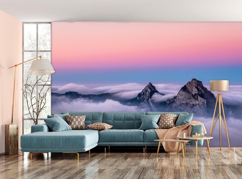 Mountain cloud zhub3423 - 3d,