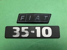 FIAT IVECO DAILY DUTY 35.10 - scritta stemma badge lettering fregio emblem