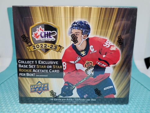Upper deck 2022 chl hockey - deck,