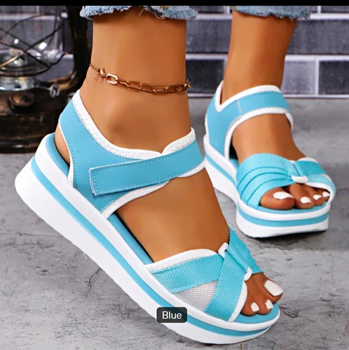 Sandali donna zeppa con