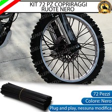COPRIRAGGI MOTO NERO 72 PZ PER