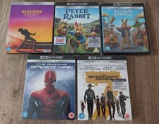Ultra blu ray filme - 5x, blu-ray