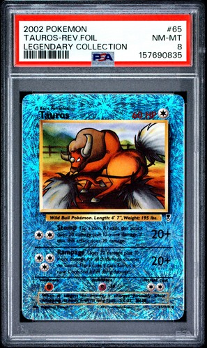 Psa tauros reverse holo 65 - psa,