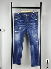 Jeans uomo Dsquared2 blu biker