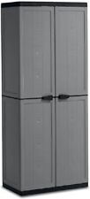 Armadio Keter Jolly  Portascope Tuttopiani Grigio cm 68x39x166h Da Esterno