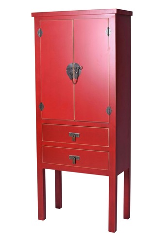 Asiatico armadio rosso - armadio,