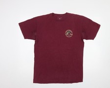 T-shirt uomo Vans bordeaux