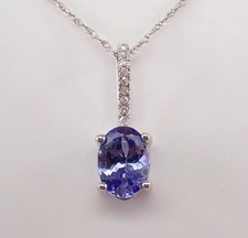 Ciondolo solitario tanzanite